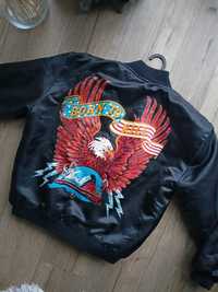 Kurtka bomberka Vintage Born to Kill Eagle Y2K 90's