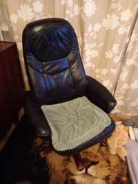 Fotel skórzany  wypoczynkowy