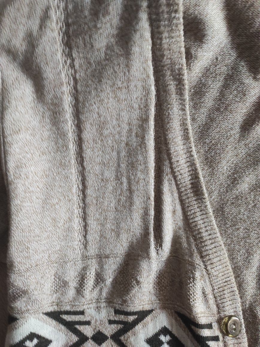 Kardigan sweter bawełna vintage
