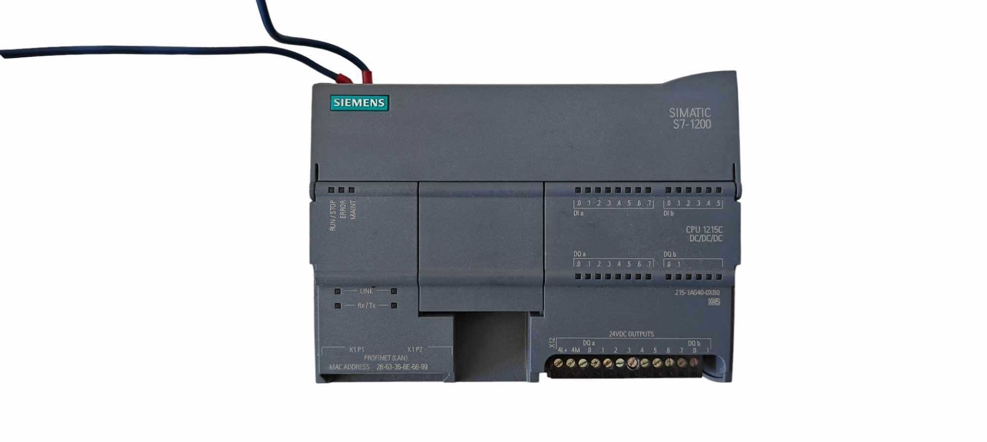 Siemens S7-1200 CPU 1215C DC/DC/DC