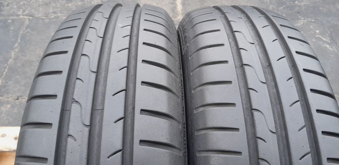 Opony Letnie 165÷65÷15÷.Firma DUNLOP.7,5 mm.Cena 55 zł szt.ZAPRASZAM.