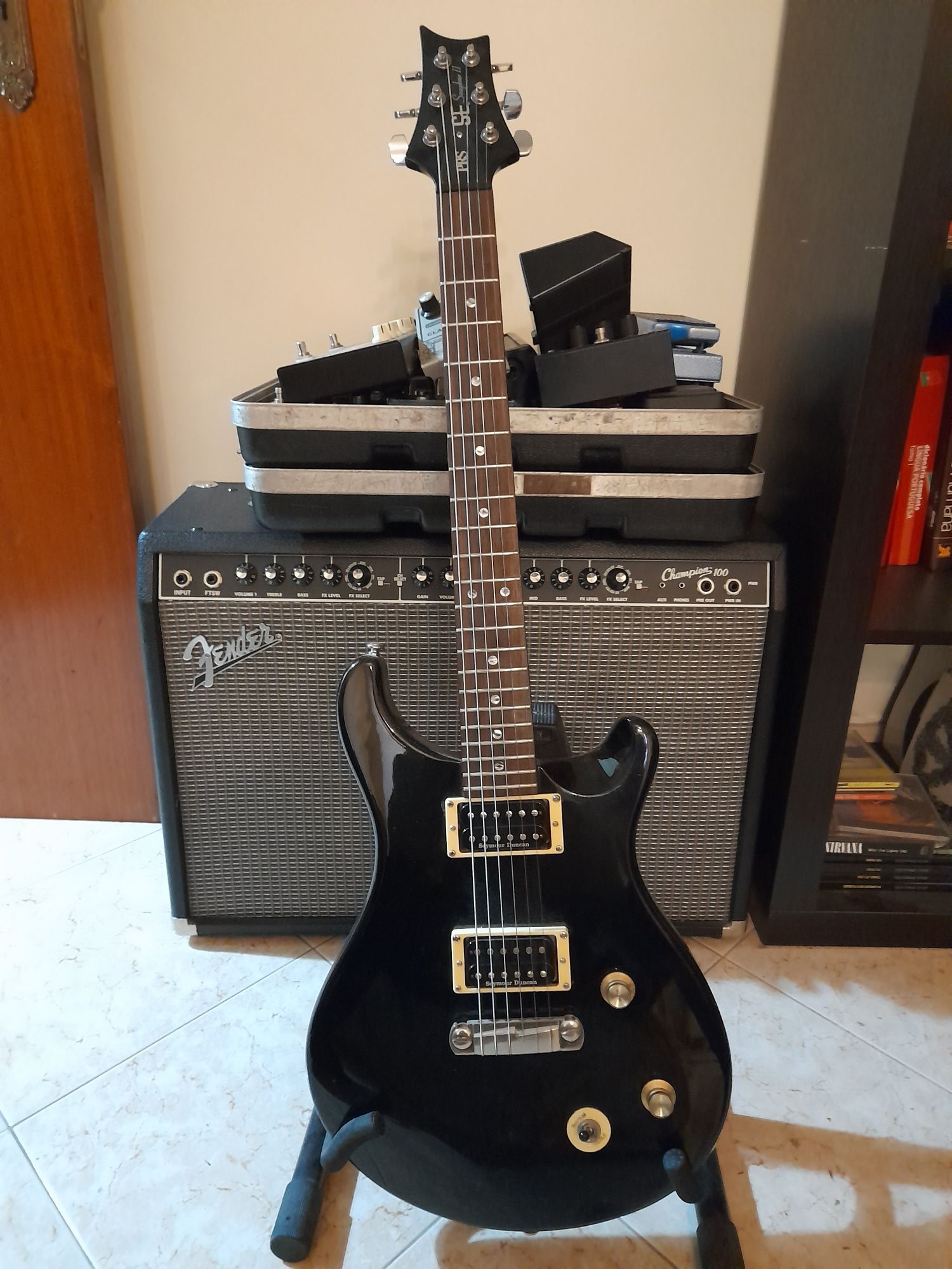 PRS SE Soapbar II com humbuckers Seymour Duncan