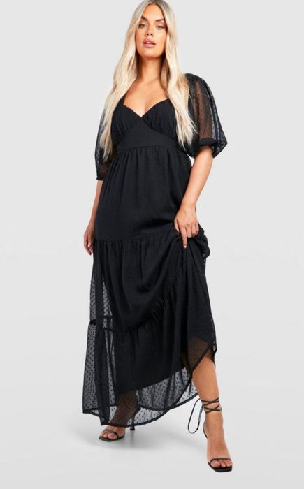 Святкова вечірня максі сукня батал плаття великого розміру 58-60