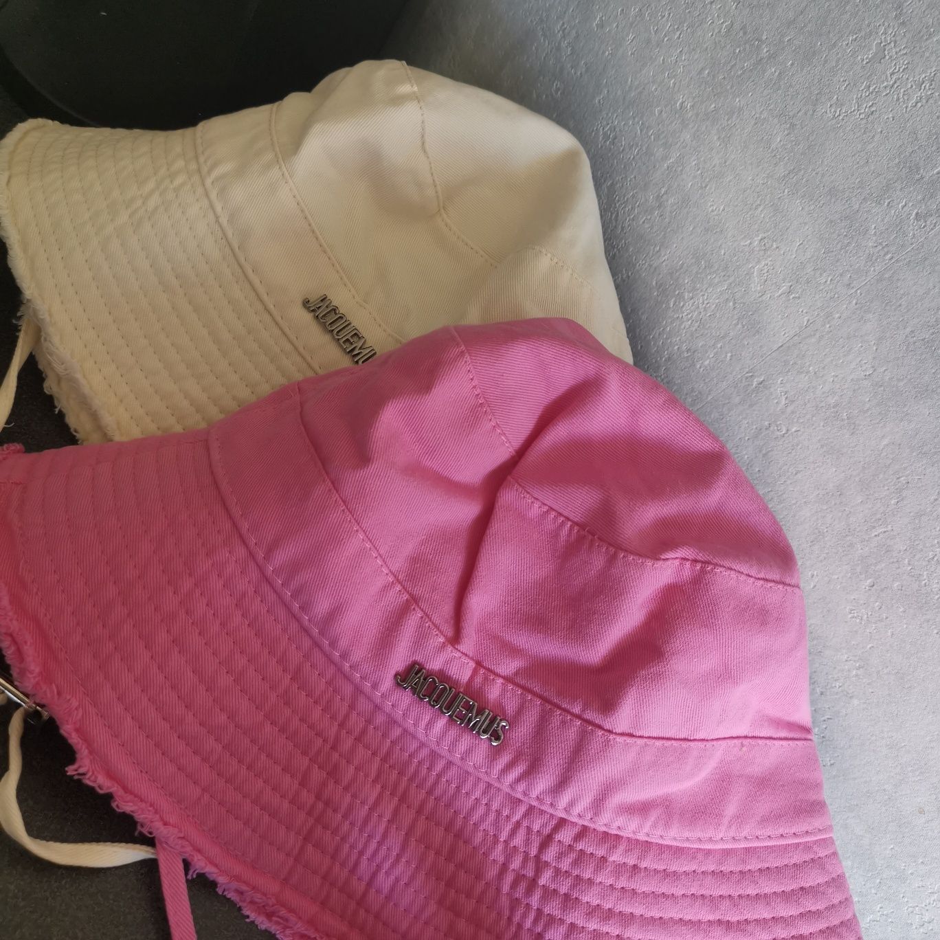 Jacquemus różowy kapelusz bucket hat czapka