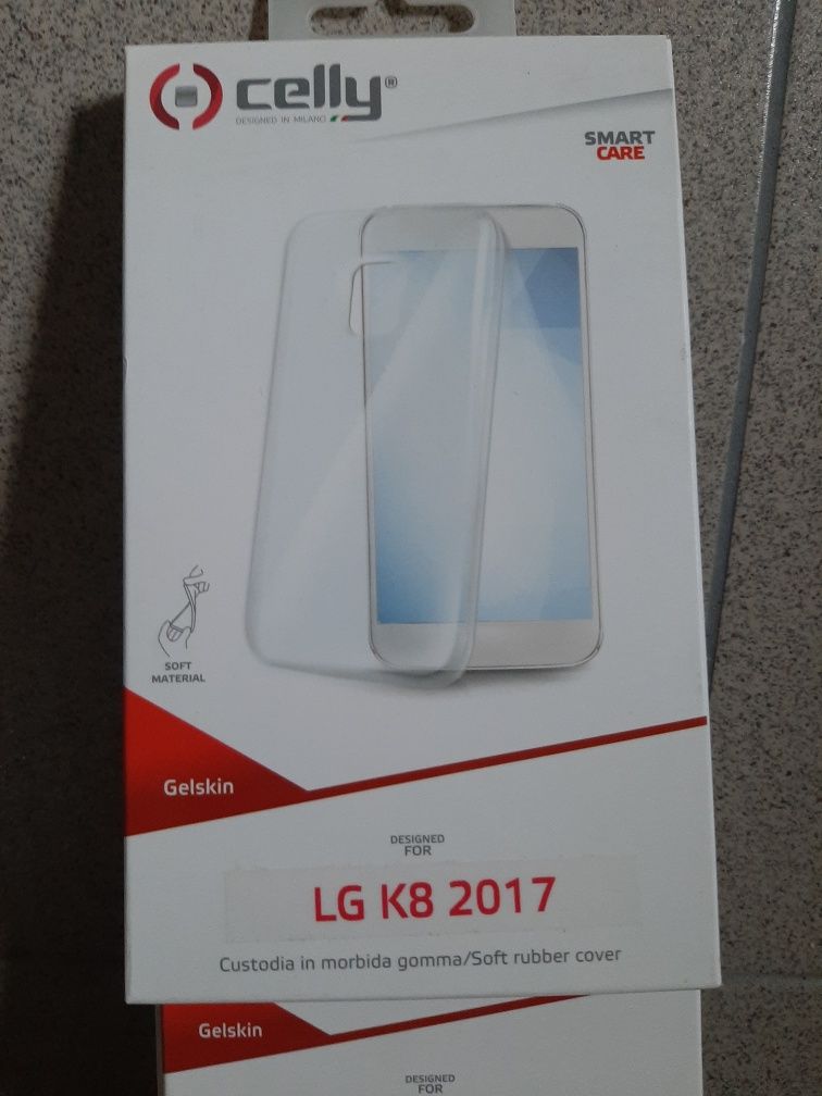 Etui plecki silikonowe LG K8 2017