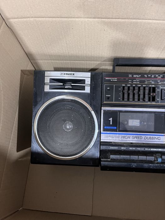 Двухкассетный Магнитофон FISHER  W702k