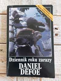 Dziennik roku zarazy. Daniel Defoe. Książka pobiblioteczna