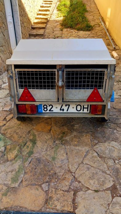 Atrelado de caça ou carga 130x90x40