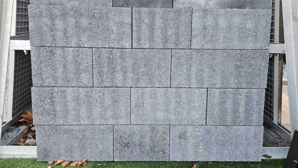 Kostka brukowa TRIADA GRAFIT PŁUKANA gr.8 cm POLBRUK-II gatunek OKAZJA