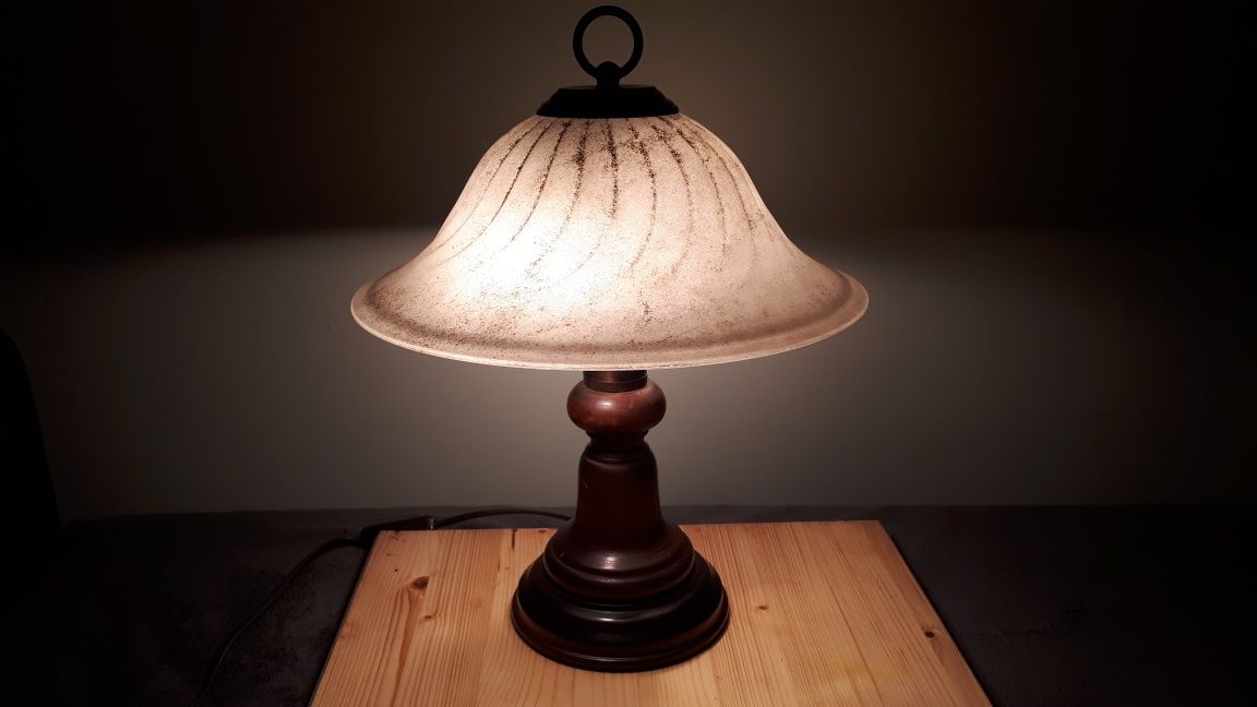 Piękna stara cudna lampa na 2 żarówki lata 60-te Galeria Sztuki