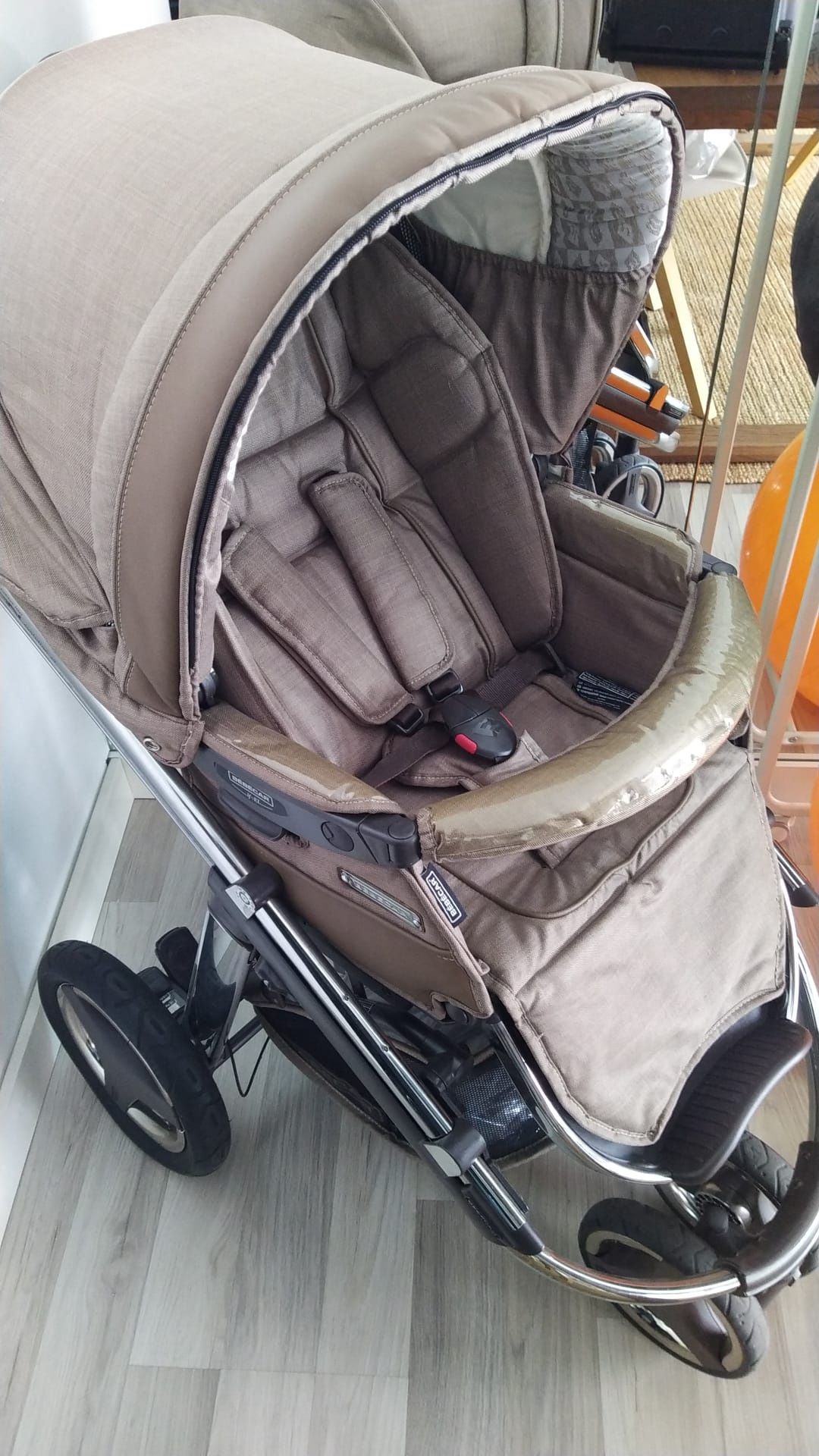 Conjunto carrinho, ovinho, base isofix, etc