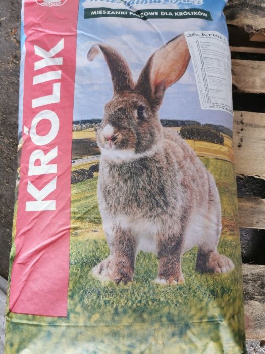 Pasza dla królików pełnoporcjowa KRÓLIK Złotów