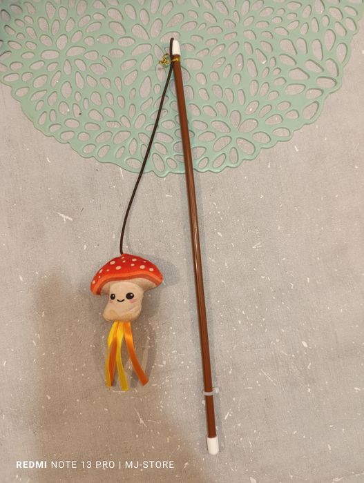 Wędka dla kota zabawka