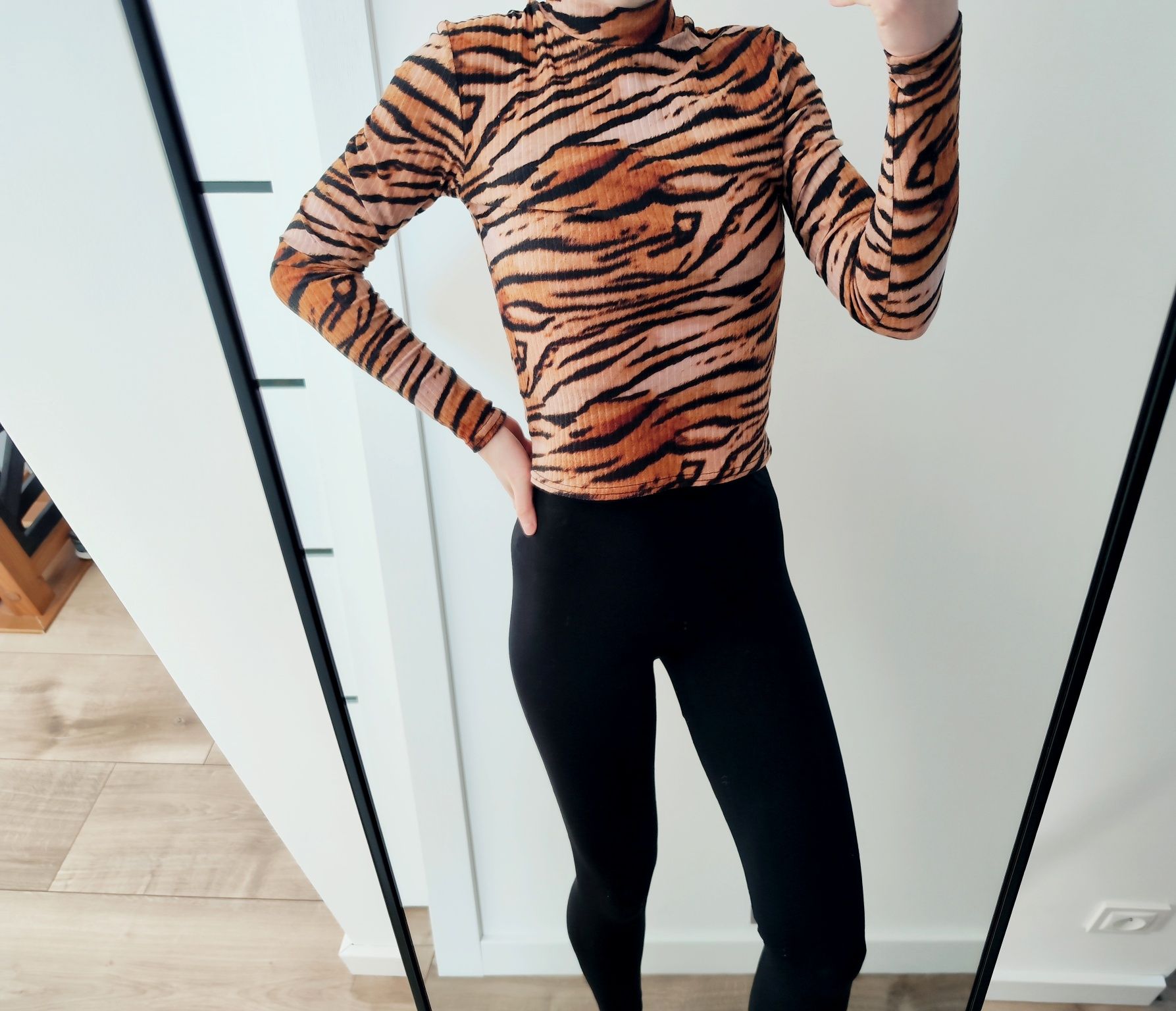 Bluzeczka panterka Zara