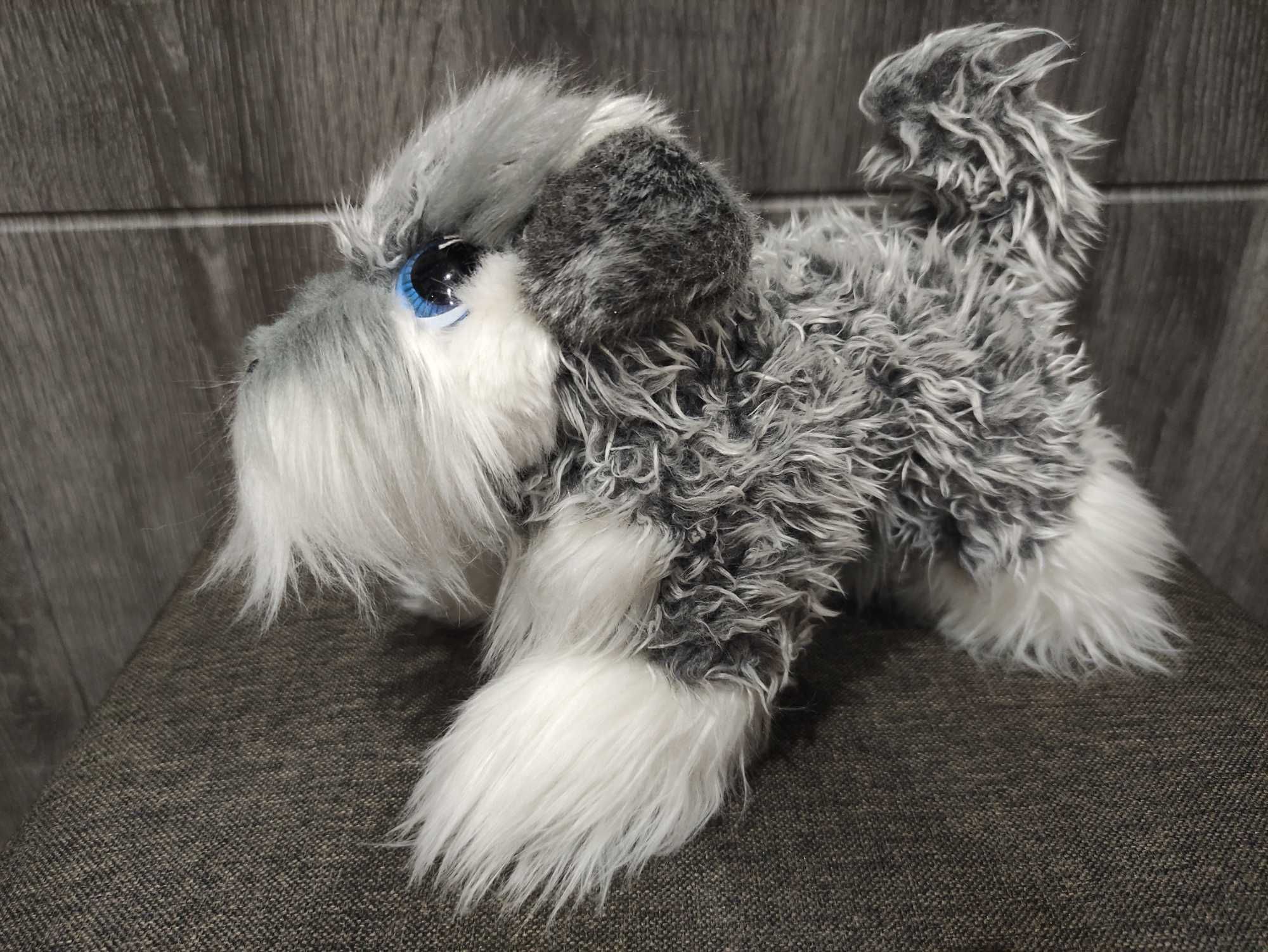 Игрушка собака, щенок, шнауцер, песик, цуценя, собачка 23 см Keel toys