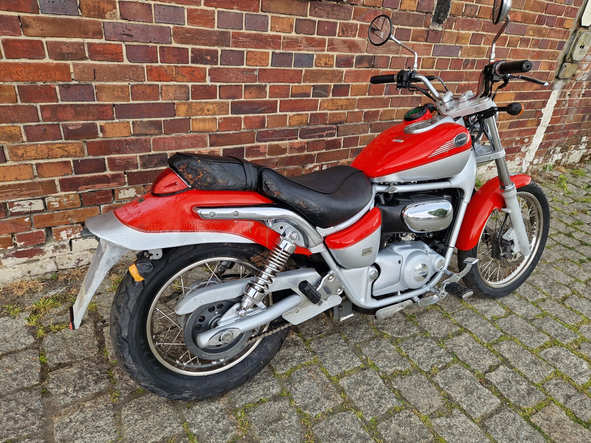 Aprilia Classic 125 .2000r. Tylko 9900km // RED ROSE