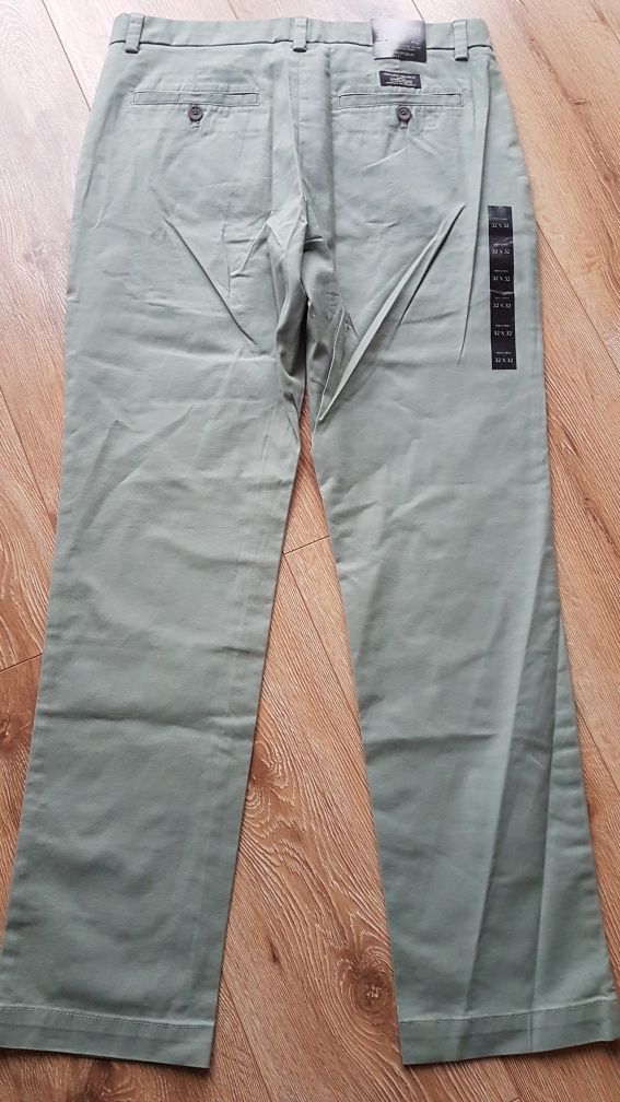 Banana Republic Aiden stretch chino slim fit męskie spodnie bawełniane