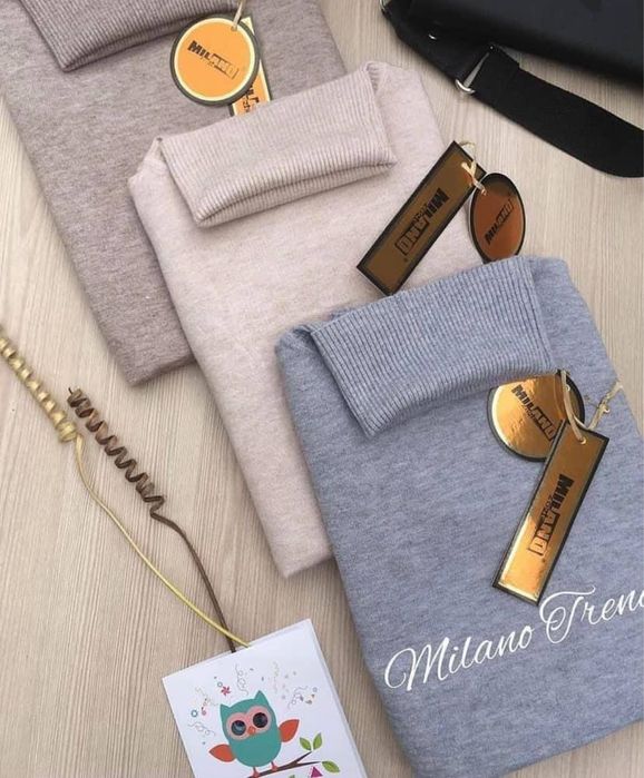 Гольфи Мілано| Milano, Оригінал Гольфики Жіночі Водолазки