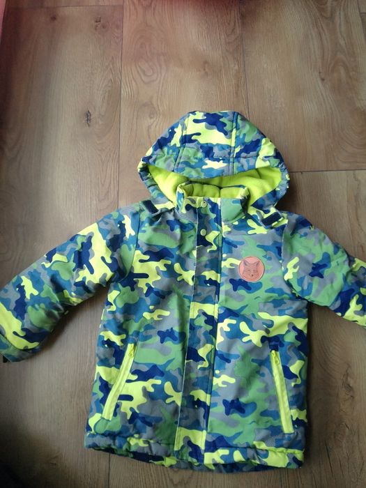 Kurtka zimowa narciarska dla chłopca