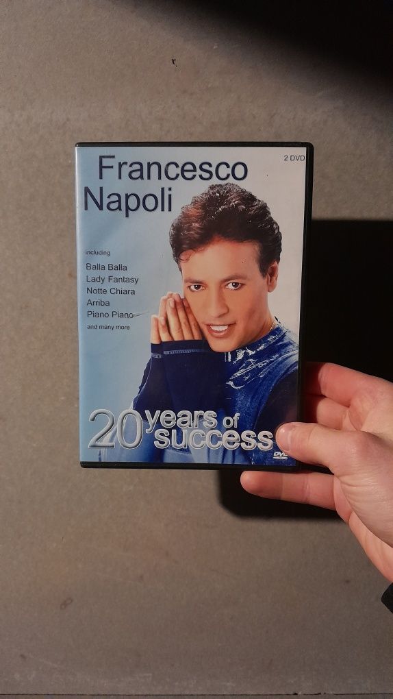 Francesco Napoli- 20 years of success  20 lat sukcesu dvd