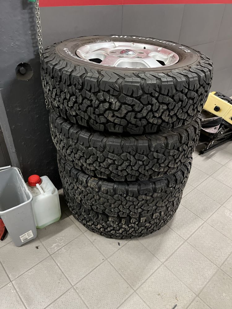Koła 225/75/16 bfgodrich at KO2 5x130 kamper terenówka 4x4