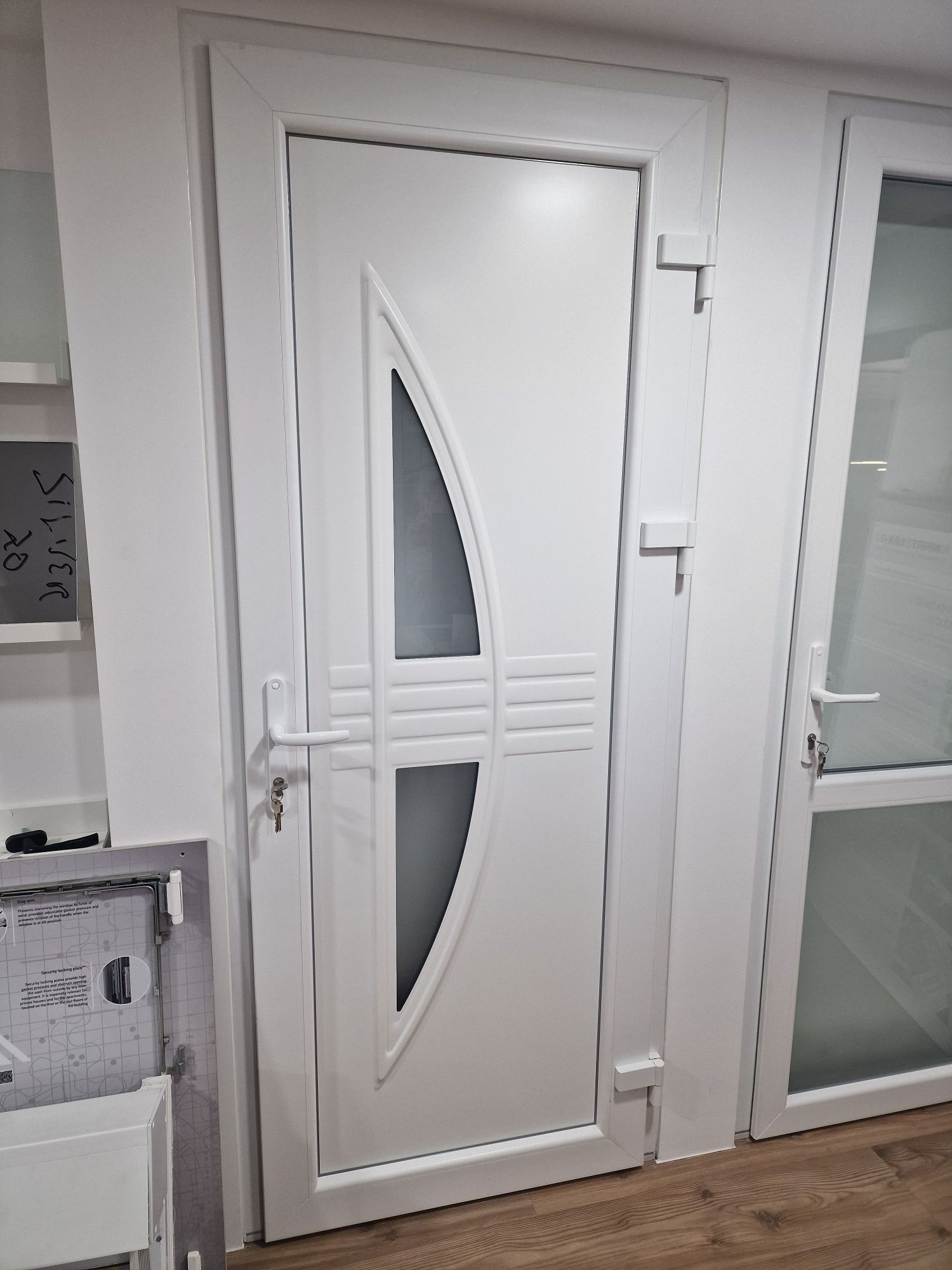 Porta em PVC branca