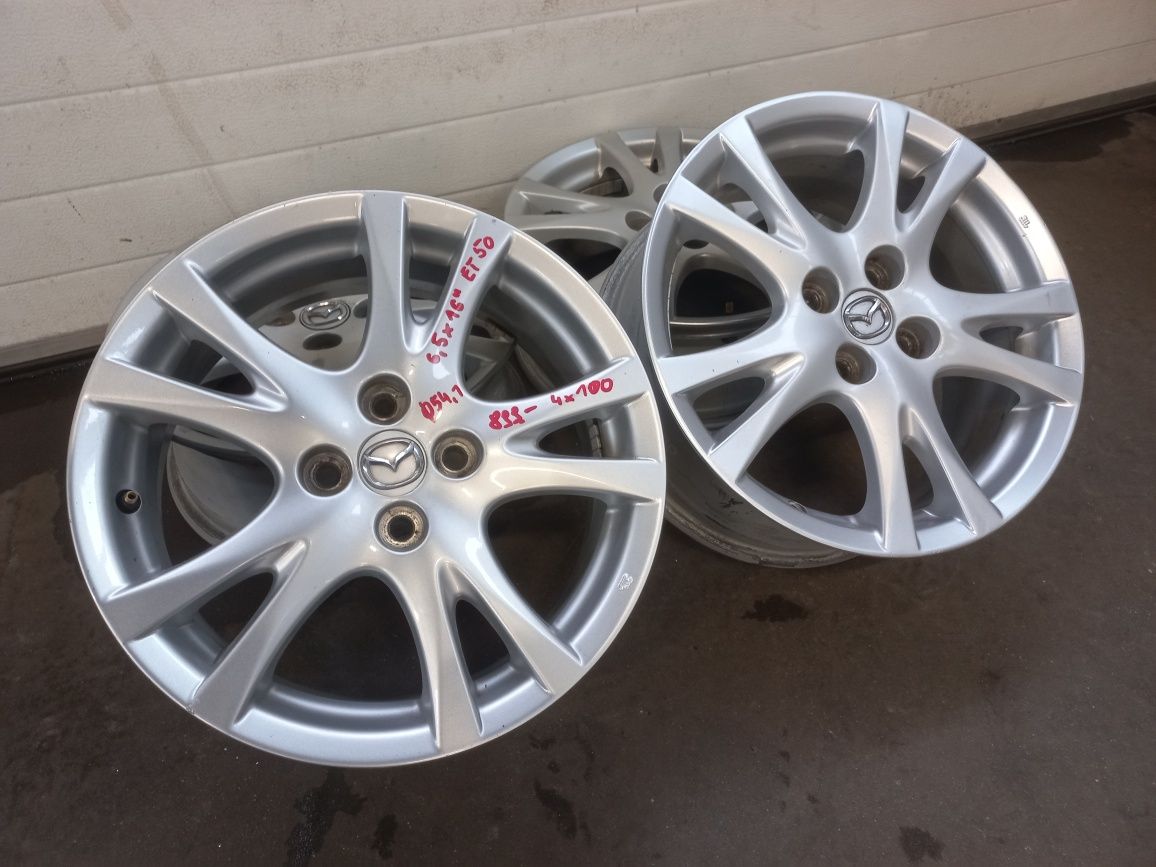 Alufelgi 16" 4x100 Mazda