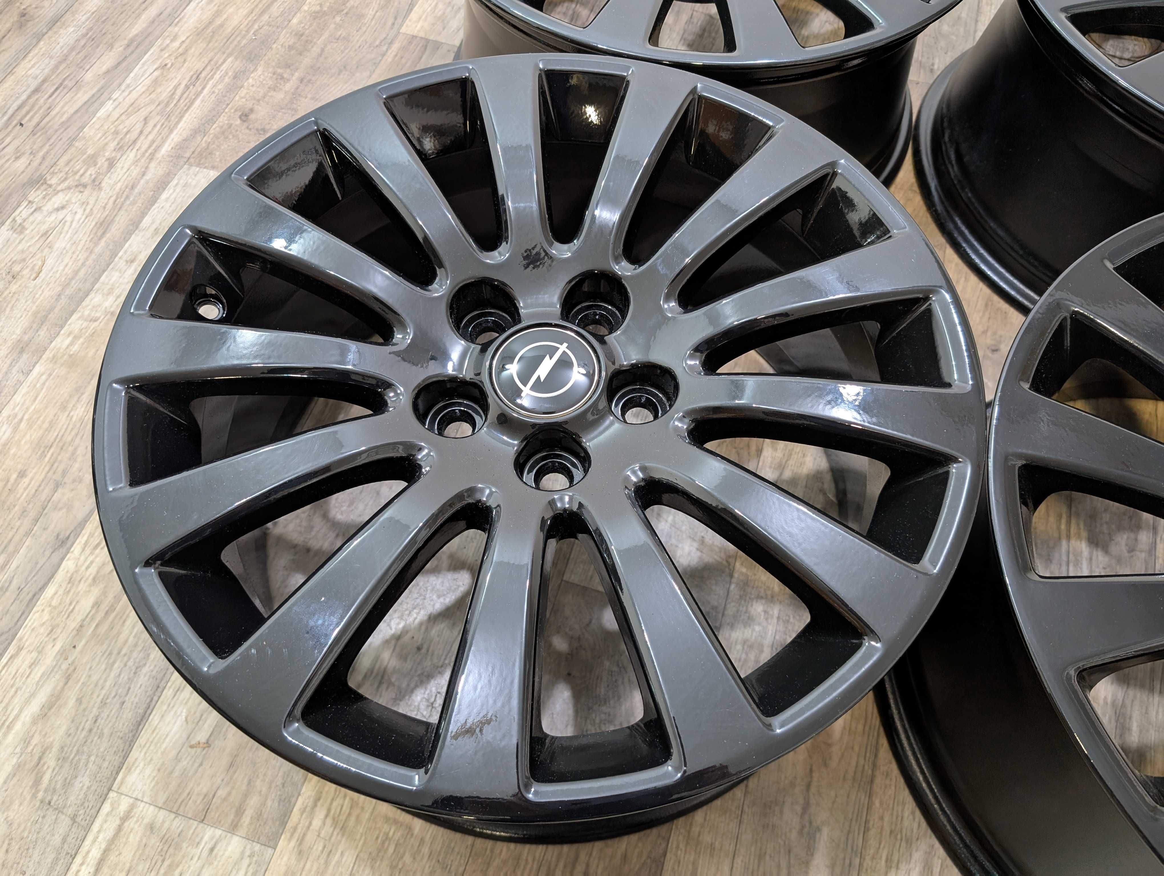 czarne opel 18 5x120 opel insignia opc bbs oz