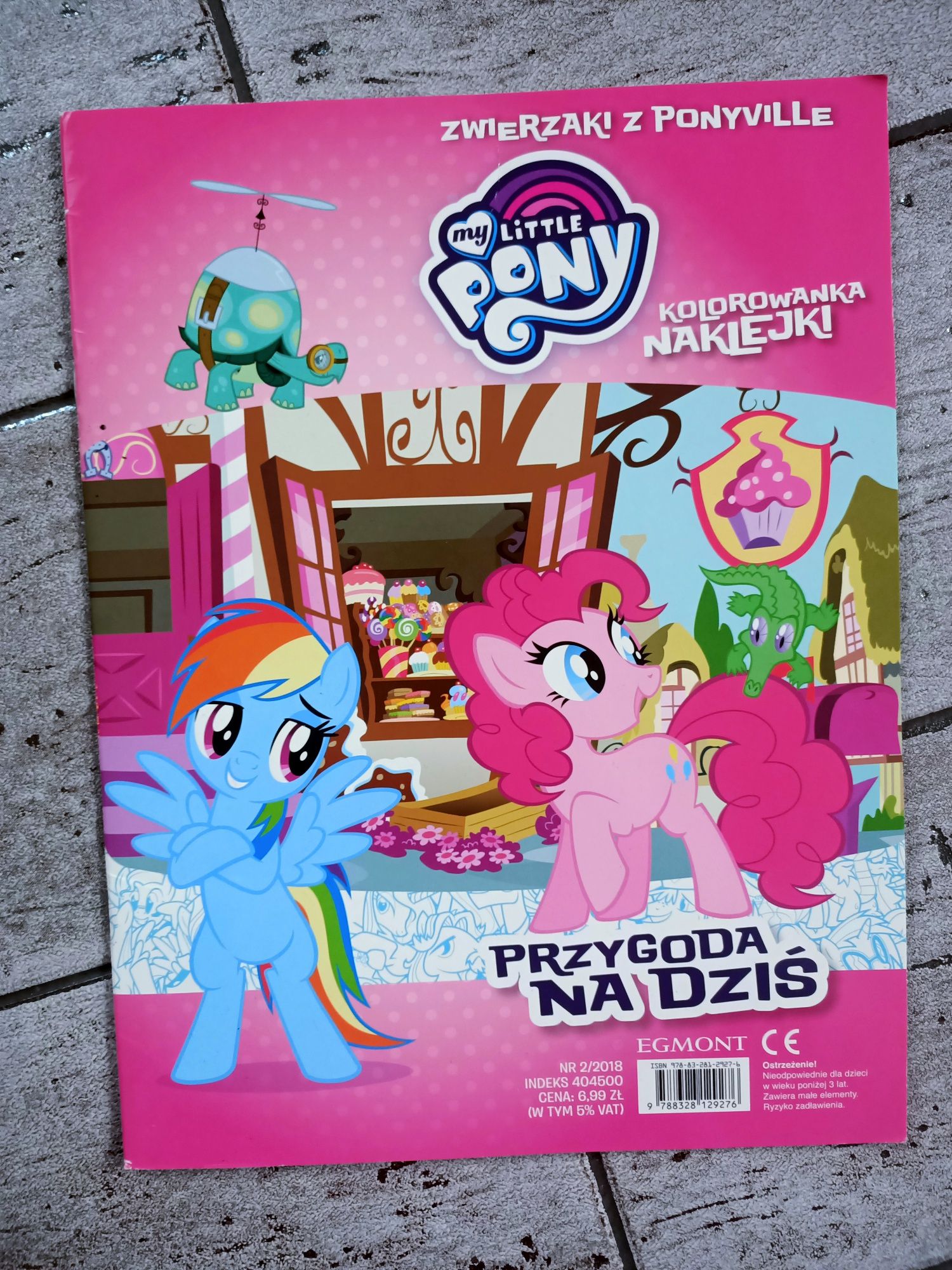 Little Pony - puzzle maxi 24szt. + maskotka kucyk + książeczka