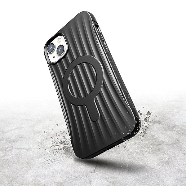 Raptic X-Doria Clutch Built Case etui iPhone 14 Plus z MagSafe pokrowi