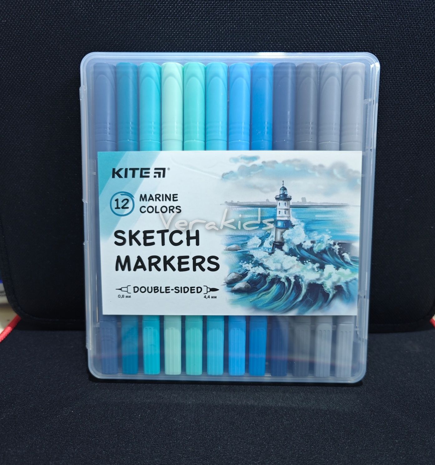 Kite sketch markers marine and skin маркери фломастери лінери