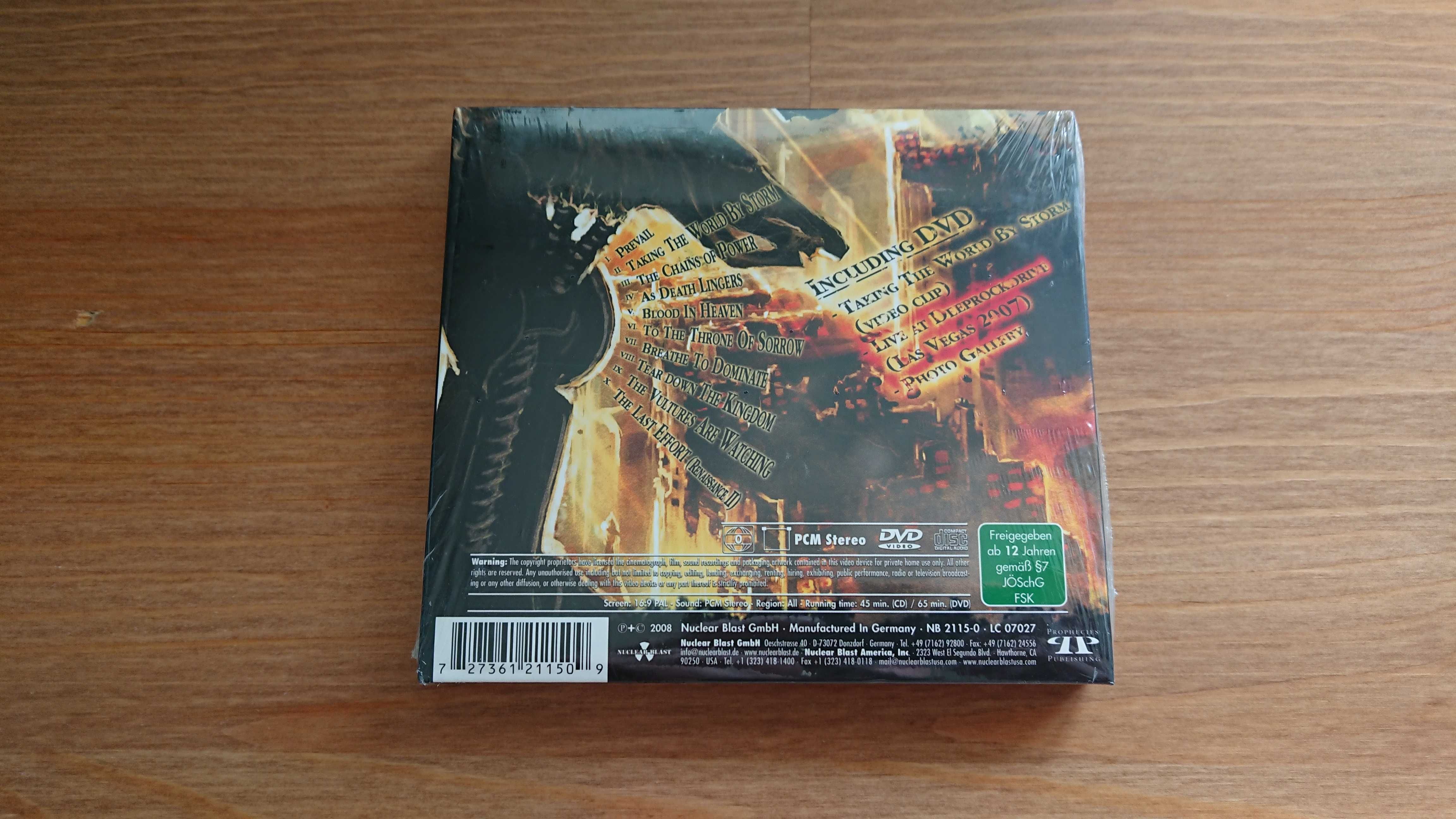 Kataklysm Prevail CD+DVD *NOWA* Limited Edition 2008 Nuclear Blast DE