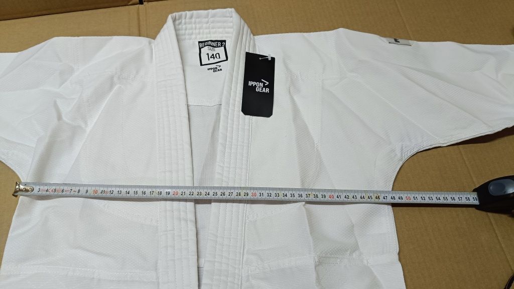 Ippongear Strój do sztuk walki z pasem Rozmiar 140