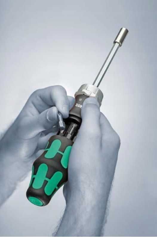 WERA Kraftform Kompakt 27 RA 073660 grzechotka wkrętak