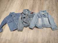 Набір джинсових курточок для дівчинки 92-98
