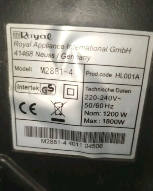 Колбовый пылесос DirtDevil M2881 с турбощеткой
