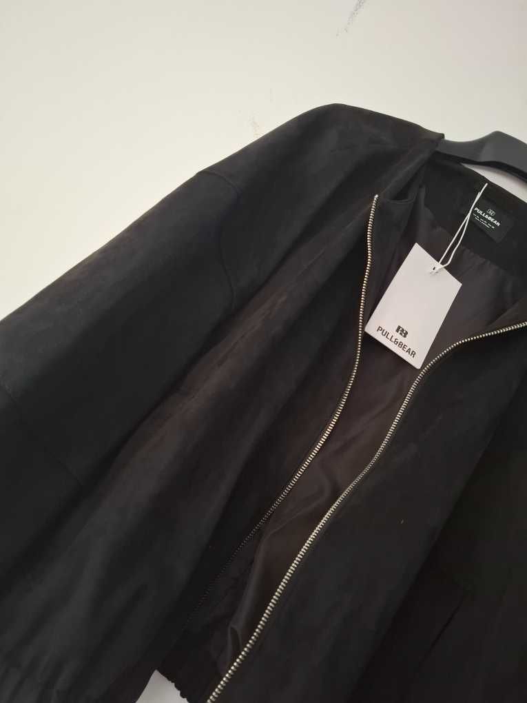 Pull&Bear  bomberka zamszowa