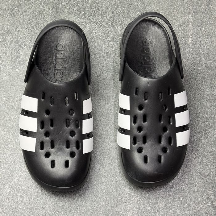 47р.30 см ОРИГІНАЛ 100% Тапочки шльопанці чорні адідас Adidas