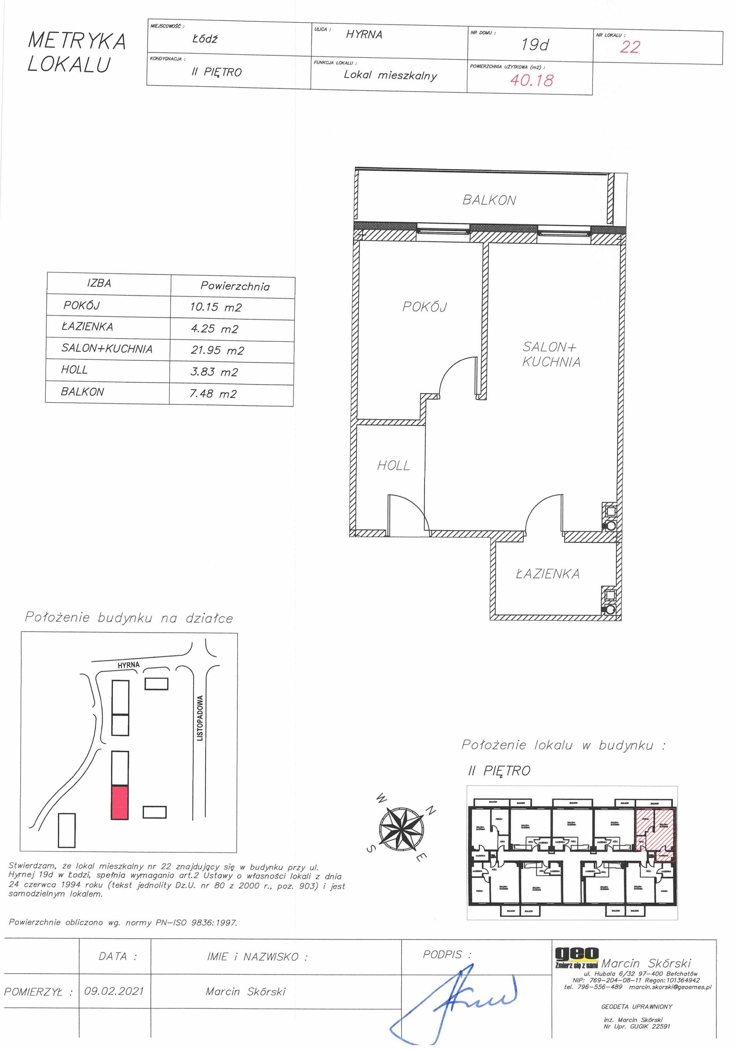 Mieszkanie 40m2 - gotowe do odbioru