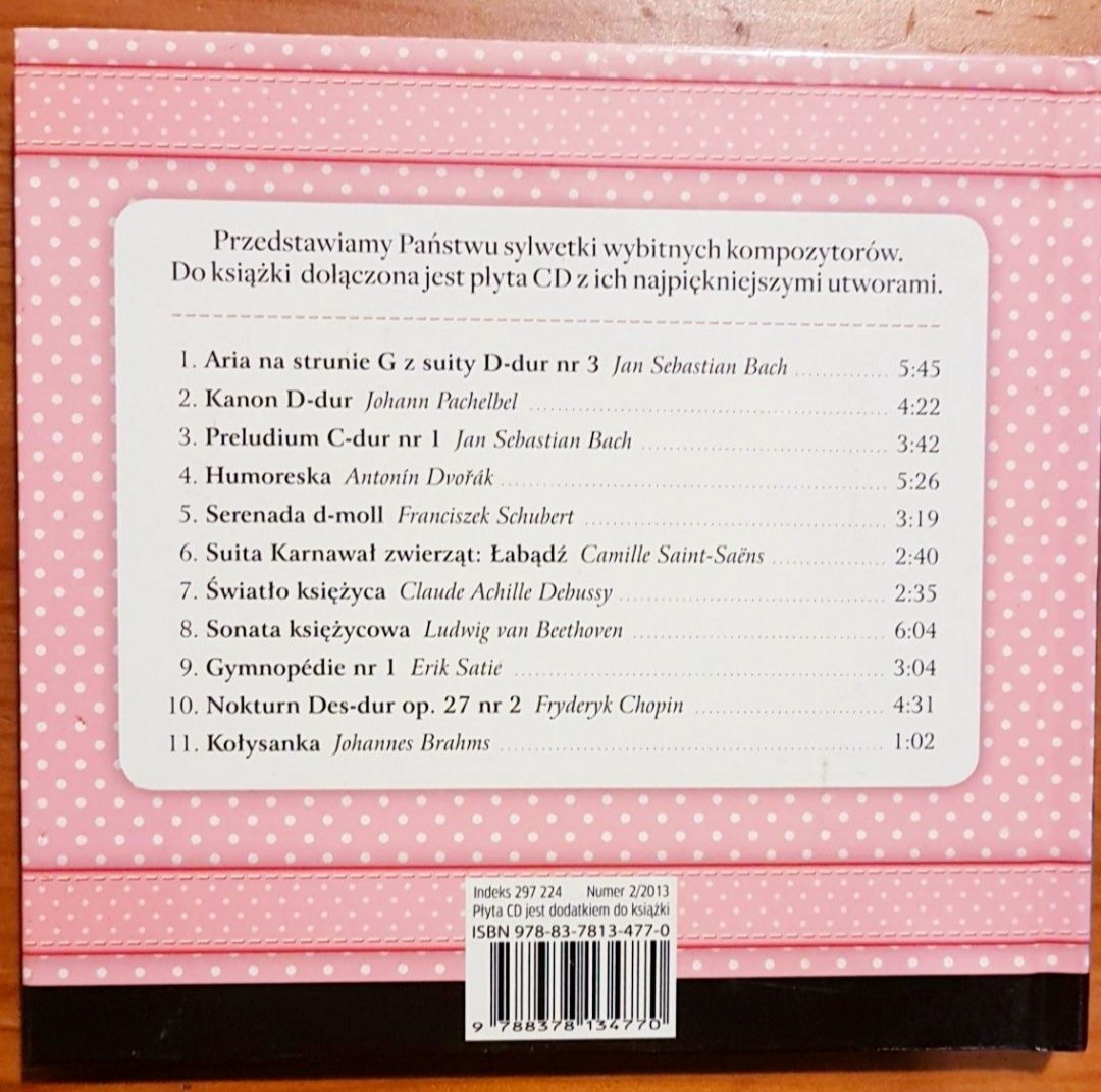 Płyta CD zestaw 2szt Muzyka klasyczna dla bobasa