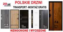 Drzwi wejściowe ZEWNĘTRZNE do mieszkań w BLOKU,domu -wewnętrzne