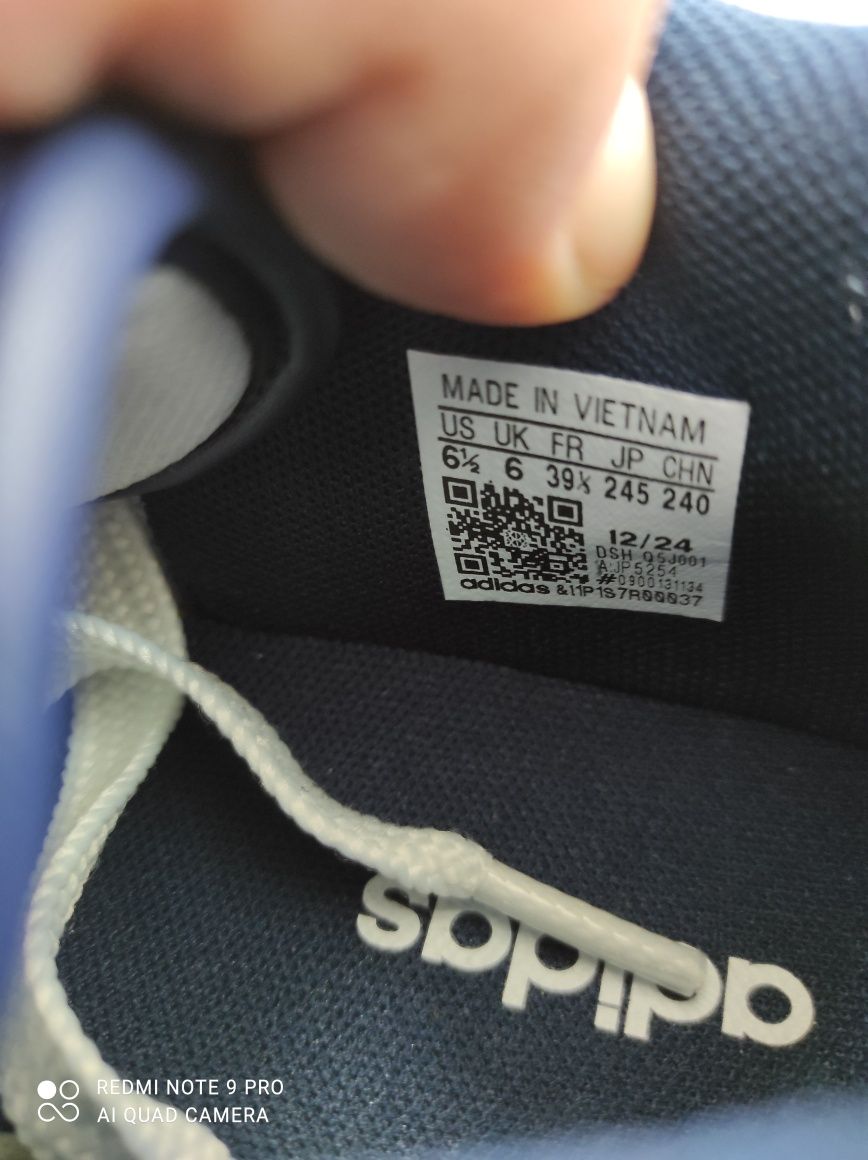 ОРИГІНАЛ 100% Кросівки Adidas Rapid Court Low Beige/Blue JP5254 39