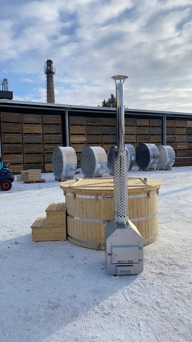 Balia Ogrodowa Bania Kąpielowa Beczka Gorąca od Producenta z Litwy