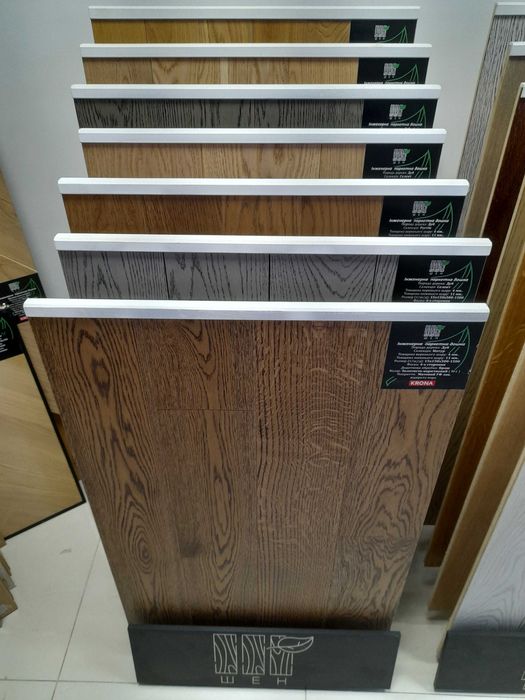 Паркетна дошка 2-шарова 15х120х500-1500мм