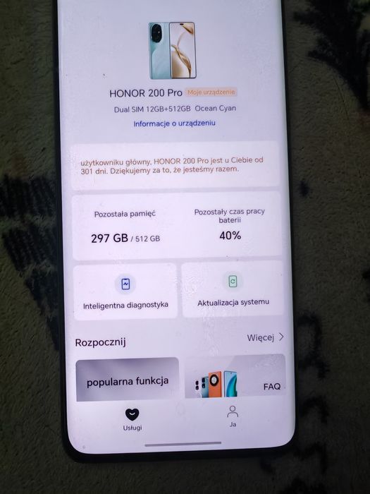 Honor 200 Pro /12 GB RAM + 512 GB/Android 15 + Gratisy