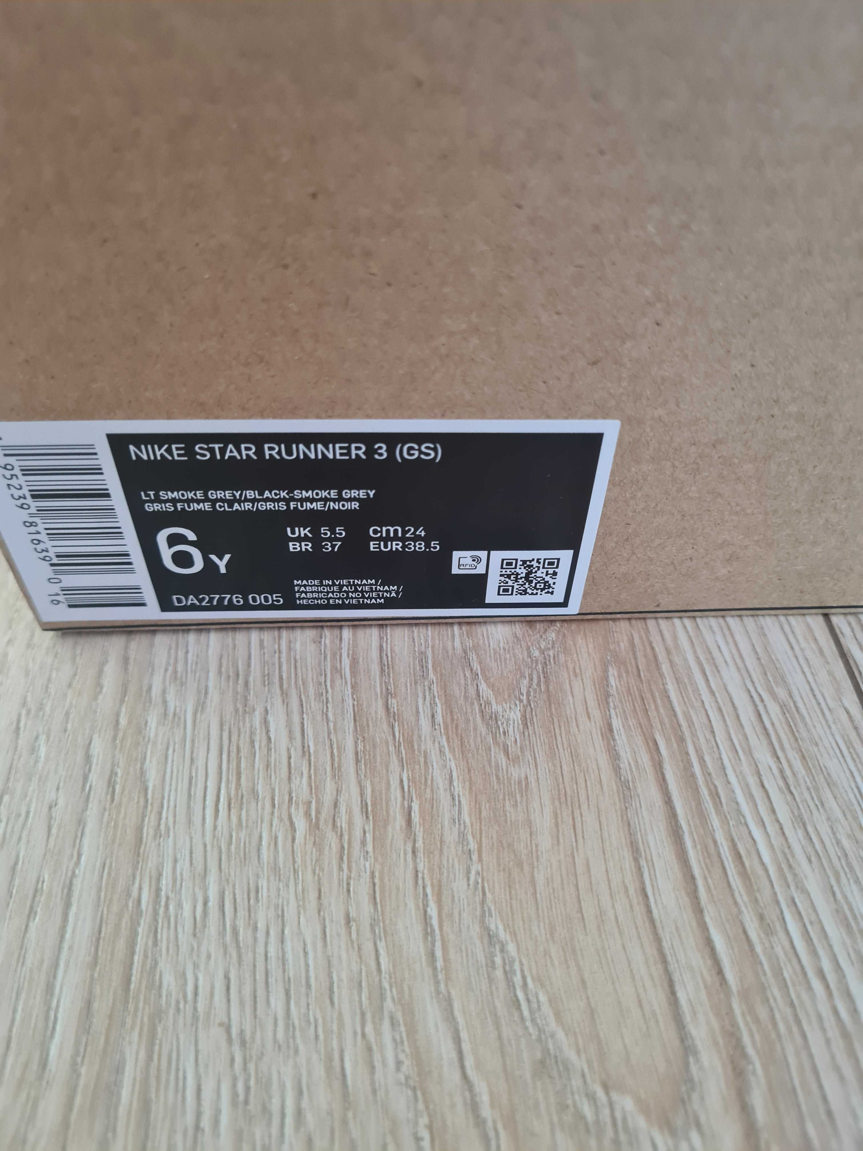 Nowe Nike Star Runner 3 rozmiar 38.5