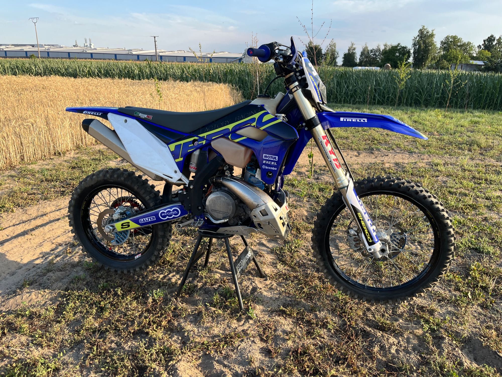 Sherco se 250 21/22r enduro exc te tc sx fe yz