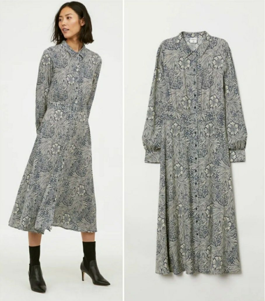 Стильное платье Morris &Co × H&M