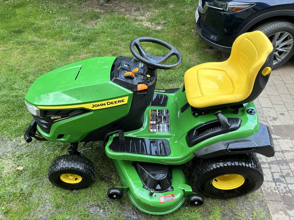 2023 John Deere S160 24KM briggs traktorek kosiarka 48” USA