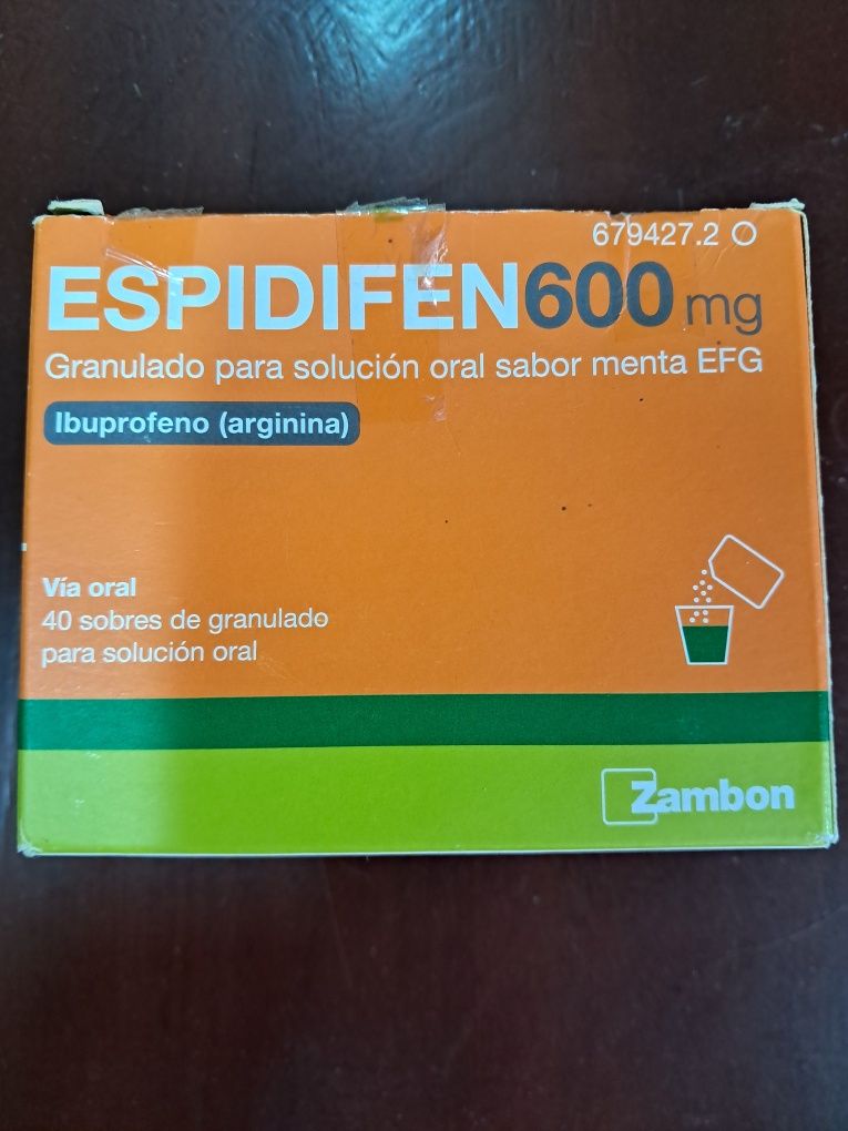 Espidifen 600 обезболююче і жарознижуюче